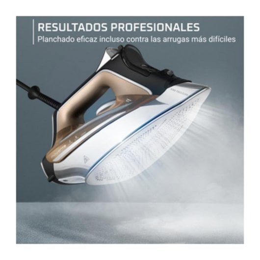 Ferro a Vapor Rowenta DW8203D1 Microsteam 400 HD 2800W 200 g/min Preta