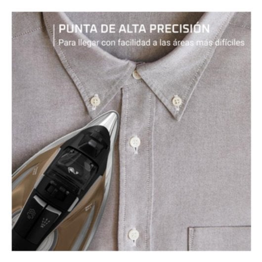 Ferro a Vapor Rowenta DW8203D1 Microsteam 400 HD 2800W 200 g/min Preta