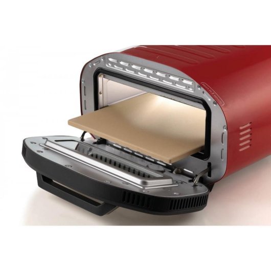 Forno per pizza Ariete 3901/00 rosso 430°C pietra refrattaria pala