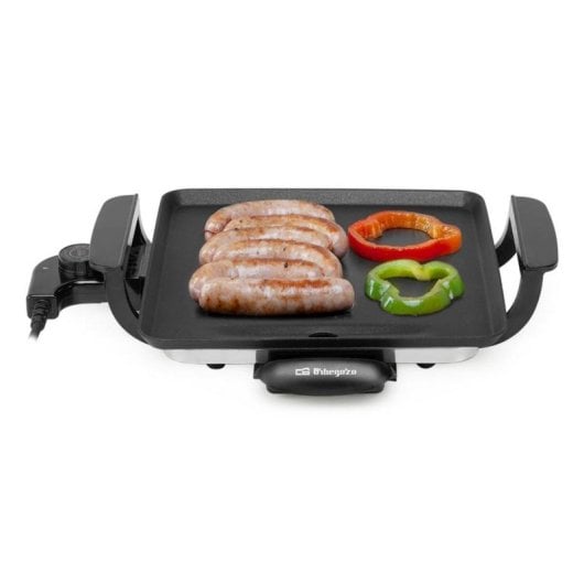 Elektrische Grillplatte Orbegozo TBC 1028 Keramik 2000W 28x28cm Antihafteffekt
