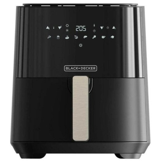 Airfryer Black & Decker BXAF5000E 5L 1450W met display en timer