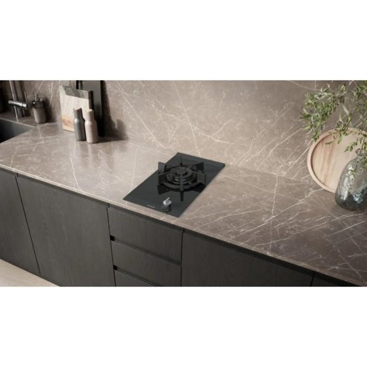 Placa Siemens iQ700 ER3A6AI10 30 cm Wok Gas Vidro Home Connect