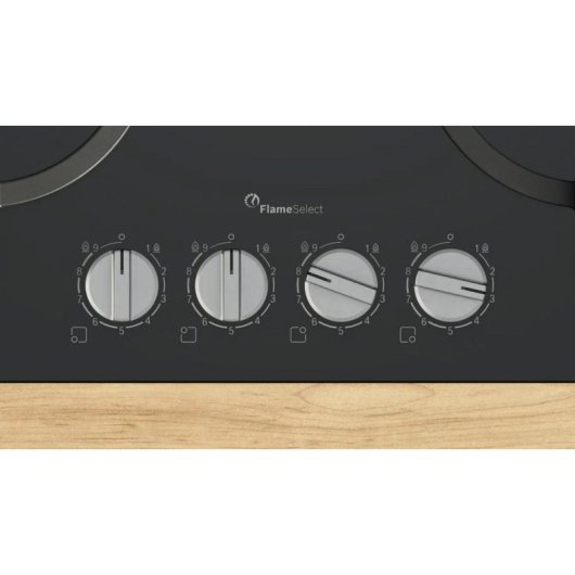 Placa Bosch Serie 6 PPP6A6I10 gás 60 cm vidro preto FlameSelect 4 queimadores