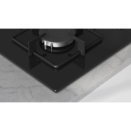 Plaque gaz Balay 3ETG464SB 59cm Verre trempé 4 feux Noir Intégrable