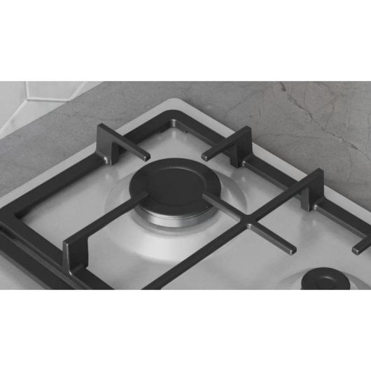 Plaque de cuisson Balay 3ETX563CB inox encastrable 3 foyers Wok GasStop