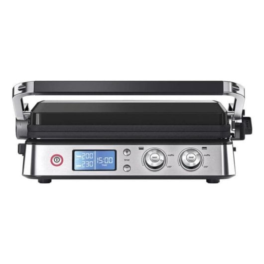 Parrilla eléctrica Braun CG 9040 placas extraíbles 2000 W negra/acero inoxidable