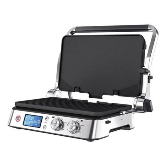 Parrilla eléctrica Braun CG 9040 placas extraíbles 2000 W negra/acero inoxidable