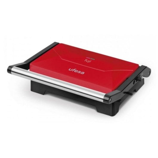 Kontaktgrill Ufesa PR1000 Schwarz Rot 1000W 180 Grad Antihaft