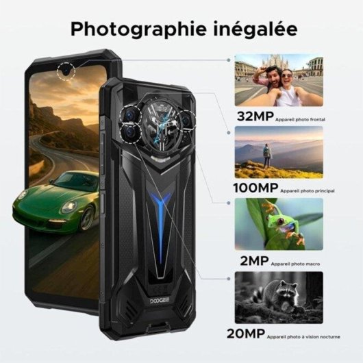 Doogee S200 Ultra 5G 12GB 1TB 6.72" Laranja