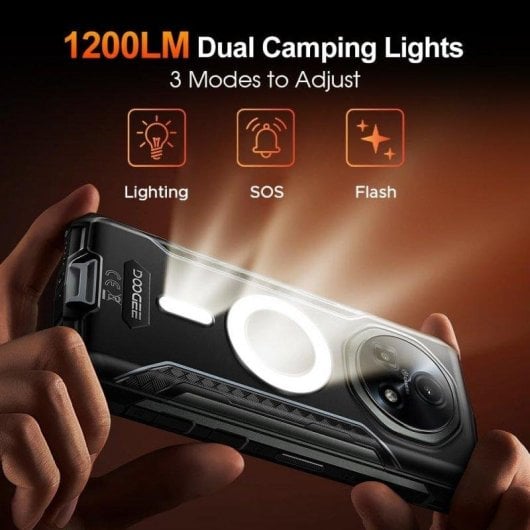 Doogee Fire 5 Ultra 32GB 256GB 6.56" 90Hz 4G Dual SIM NFC Bateria 13000mAh Android 15 Verde