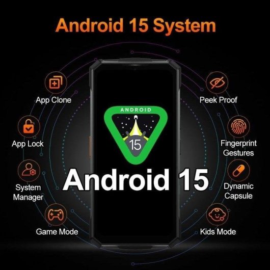 Doogee Fire 5 Ultra 4G 8GB 256GB 6.56" Verde