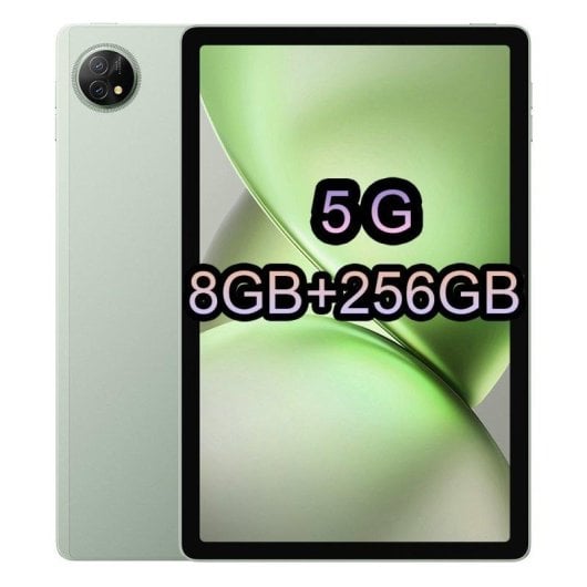 Tablet Blackview Zeno 10 11" 256GB 5G 8800mAh Android 15 Verte