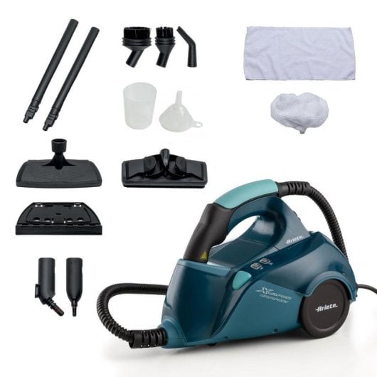 Nettoyeur vapeur Ariete 4145/22 portable 1,2L 1500W acier inoxydable bleu
