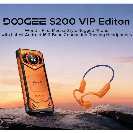 Doogee S200 Vip 5G 12GB 256GB 6.72" Laranja