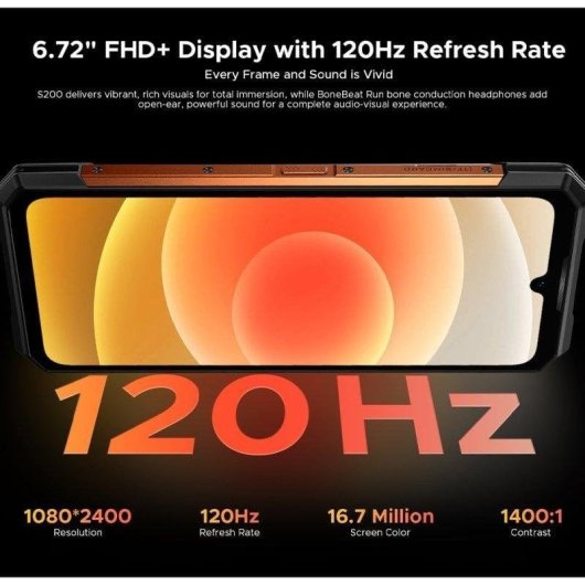 Doogee S200 Vip 5G 12GB 256GB 6.72" Laranja