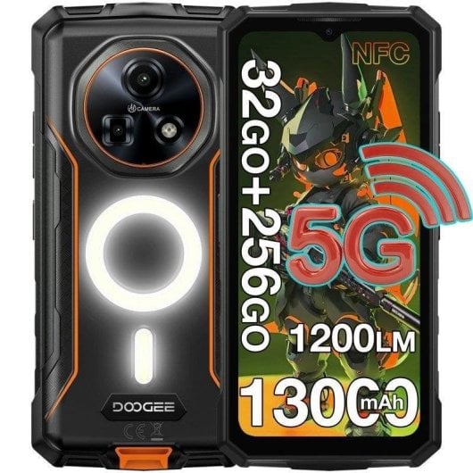 Doogee Fire 7 Pro 5G 8GB 256GB 6.56" Orange