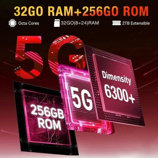 Doogee Fire 7 Pro 5G 8GB 256GB 6.56" Orange