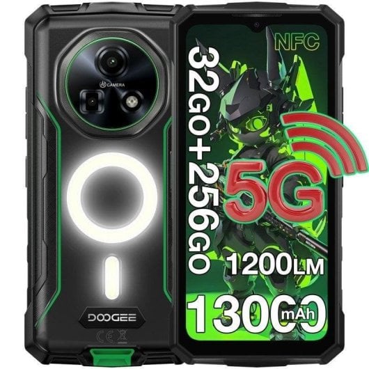 Doogee Fire 7 Pro 5G 8GB 256GB 6.56" Verde