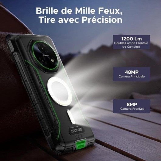 Doogee Fire 7 Pro 5G 8GB 256GB 6.56" Verde