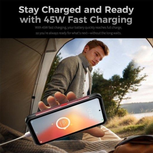 Oukitel WP56 5G 12Go 512Go Rouge 6,8" Batterie 16000mAh