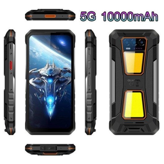 Oukitel WP58 Pro 5G 8GB 512GB 6.7" Naranja