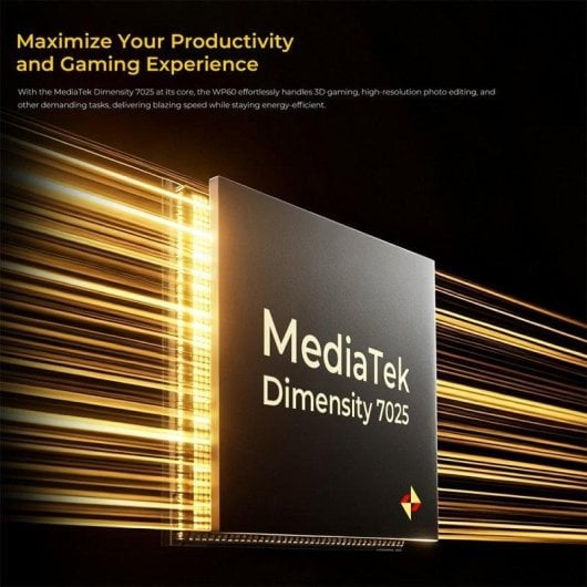 Oukitel WP60 36GB 512GB 7.2" 120Hz 5G Dual SIM Batería 10000mAh Carga Rápida Android 15 Naranja