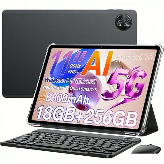Tablet Blackview Zeno 10 5G 11" 8GB 256GB Preto