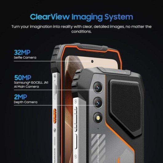 Oscal Pilot 1 4G 6GB 6.67" 256GB Negro batería larga duración