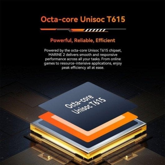 OSCAL Marine 2 4G 8GB 6,56" 256GB Noir Double SIM