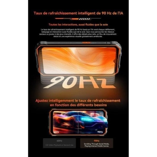 OSCAL Marine 2 4G Orange 4GB 64GB 6,56" Double SIM