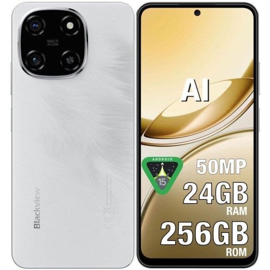 Blackview Color 6 4G 8GB 256GB 6,67" Blanco Dual SIM