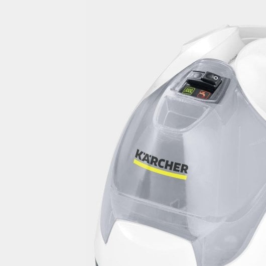 Limpiador a vapor KARCHER SC 4 EasyFix IRON 2000W 3,5bar Depósito Removível Branco/Preto
