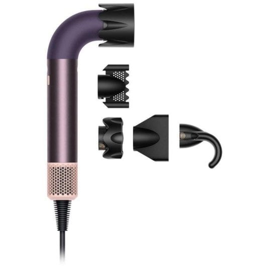 Sèche-cheveux Professionnel Ionique Dyson Supersonic r 1700W 4 Températures 5 Accessoires Jasper Plum