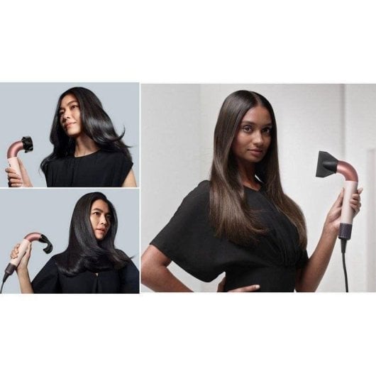 Sèche-cheveux Professionnel Ionique Dyson Supersonic r 1700W 4 Températures 5 Accessoires Jasper Plum
