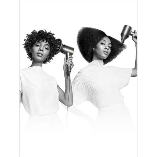 Secador de Cabelo Profissional Dyson Supersonic 1600W 4 Temperaturas 3 Velocidades Iónico com Difusor Azul Cobre