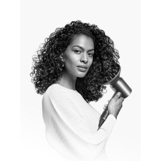 Secador de Cabelo Profissional Dyson Supersonic 1600W 4 Temperaturas 3 Velocidades Iónico com Difusor Azul Cobre