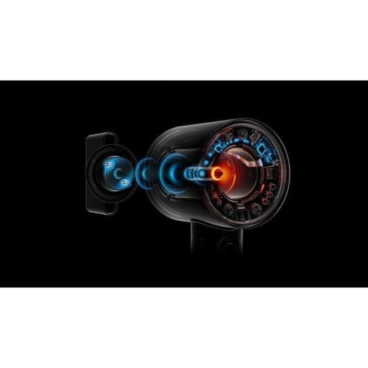 Phon Ionico con Diffusore Dyson Supersonic Nural Curly+Coily 1600W 4 Temperature 3 Velocità 5 Accessori Ambra