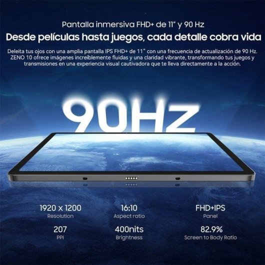 Tablet Blackview Zeno 10 5G 11" 8GB 256GB Azul