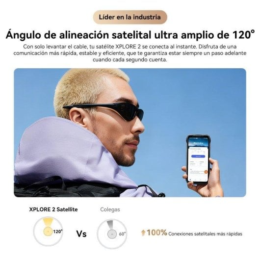 Blackview Xplore 2 Satellite 12 Go 256 Go 6,8" AMOLED 120Hz 5G Dual SIM IP69K Android Noir