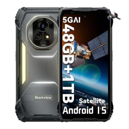 Blackview Xplore 2 Satellite 5G 16GB 1TB 6.8" Noir