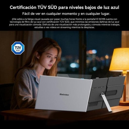Monitor Blackview SCM8 15,3" Full HD 60Hz IPS USB-C Alluminio Ultrafino