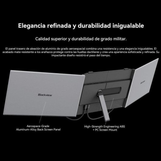 Écran PC Blackview DCM8 15,3" Full HD 60Hz IPS Portable USB-C Dual Carga Inverse