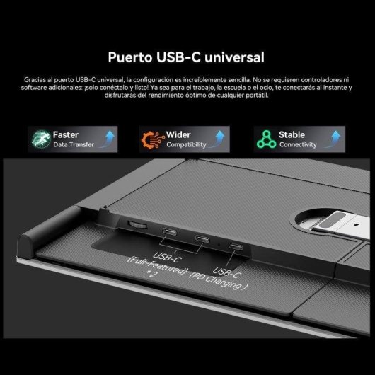 Écran PC Blackview DCM8 15,3" Full HD 60Hz IPS Portable USB-C Dual Carga Inverse