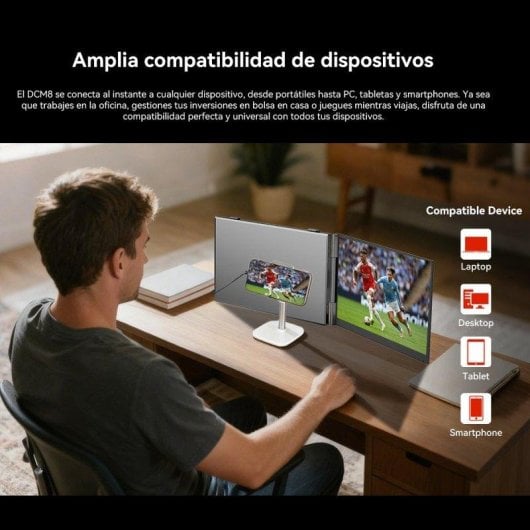 Monitor Blackview DCM8 15,3" FullHD 60Hz IPS Portatile Ultrafino USB-C Alluminio