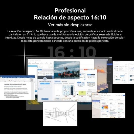 Monitor Blackview DCM8 15,3" FullHD 60Hz IPS Portatile Ultrafino USB-C Alluminio