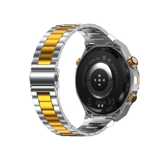 Blackview W90 Pro Bluetooth GPS 48,6mm AMOLED Argent Étanche IP68 SpO2 Pulsomètre