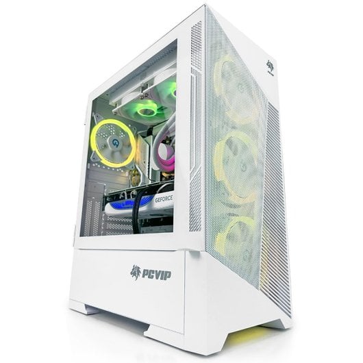 PCVIP Universe II WT / Intel Core i7-14700KF / 32 GB DDR5 RAM / 2 TB SSD / RTX 5060Ti 16 GB GDDR7 / Windows 11 Pro