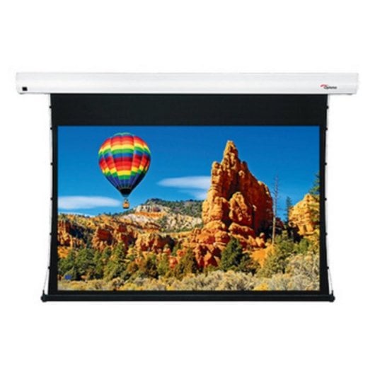 Écran de projection Optoma DE-1123EGA motorisé 123" 16:10 blanc mur/plafond