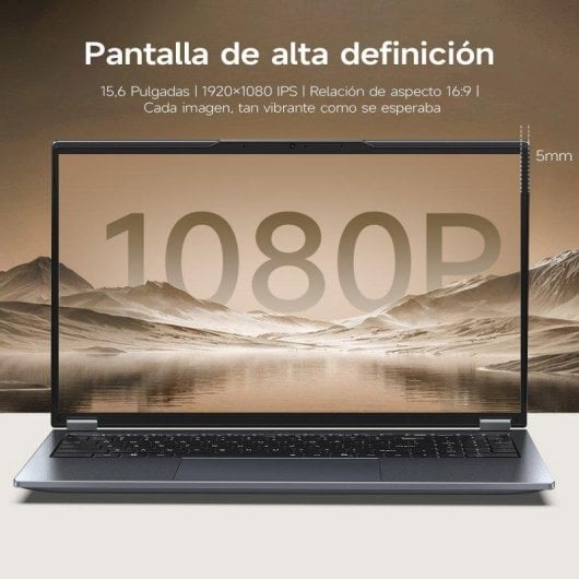 Portátil Vanwin Uccul 15.6" AMD Ryzen 5 7430U 16GB 512GB SSD Radeon RX Vega 7 Windows 11 Pro