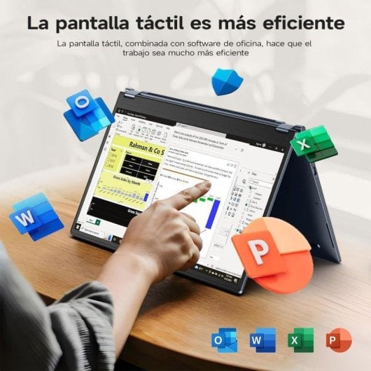 Portátil Vanwin UL1561 15,6" AMD Ryzen 5 7430U 16GB 512GB SSD Radeon Vega 7 Windows 11 Pro